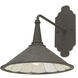 Manuscript 1 Light 14 inch Mole Black Wall Sconce Wall Light